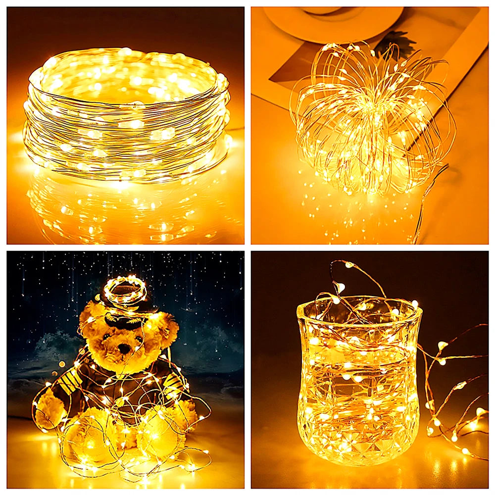 String Lights Copper